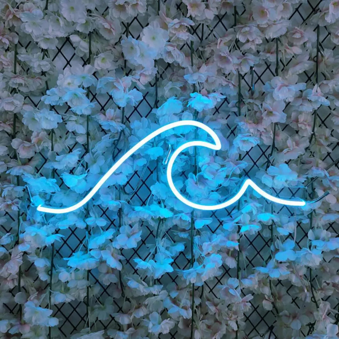 Neon Wave Sign