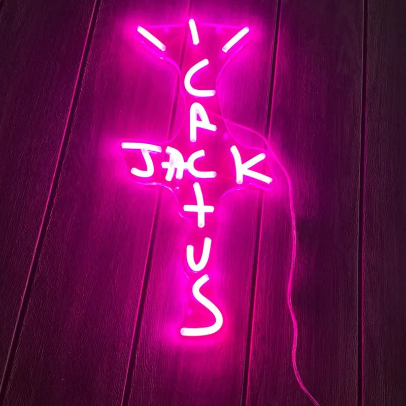 CJ Neon Sign