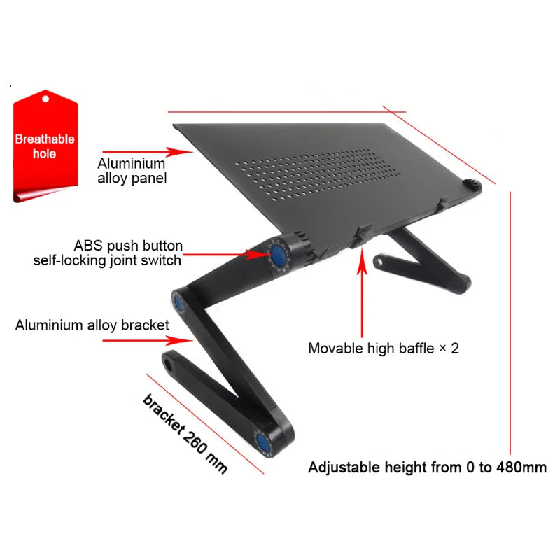 Multi Functional Portable Laptop Desk