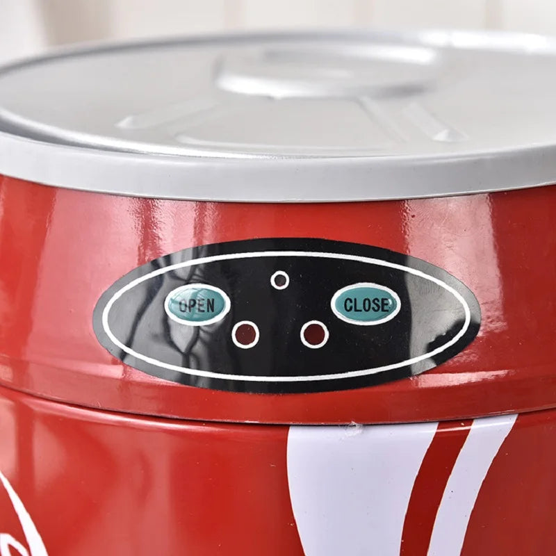 "Cola" Can Electronic Trash Can