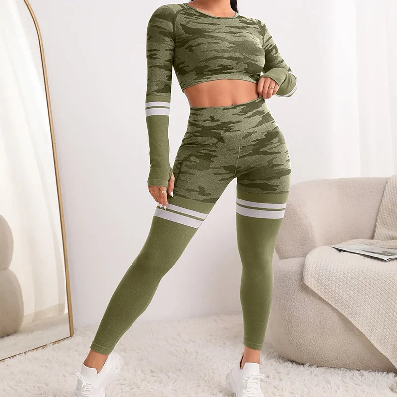 Camo Two-piece Set