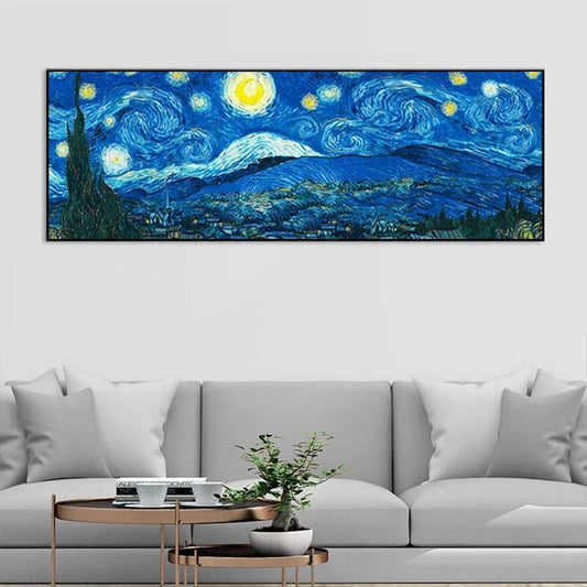 Van Gogh "Starry Night" Canvas Poster