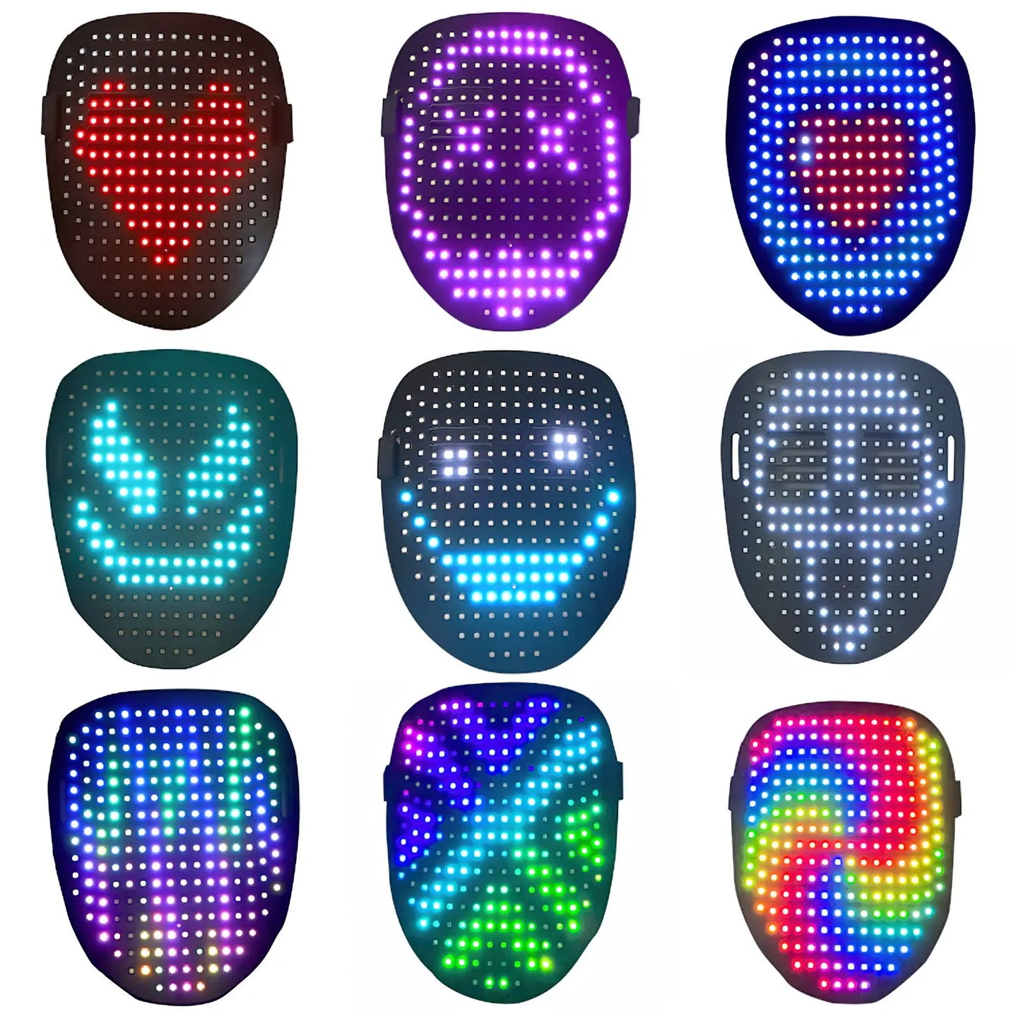 Led Mask Gesture Sensing Mask