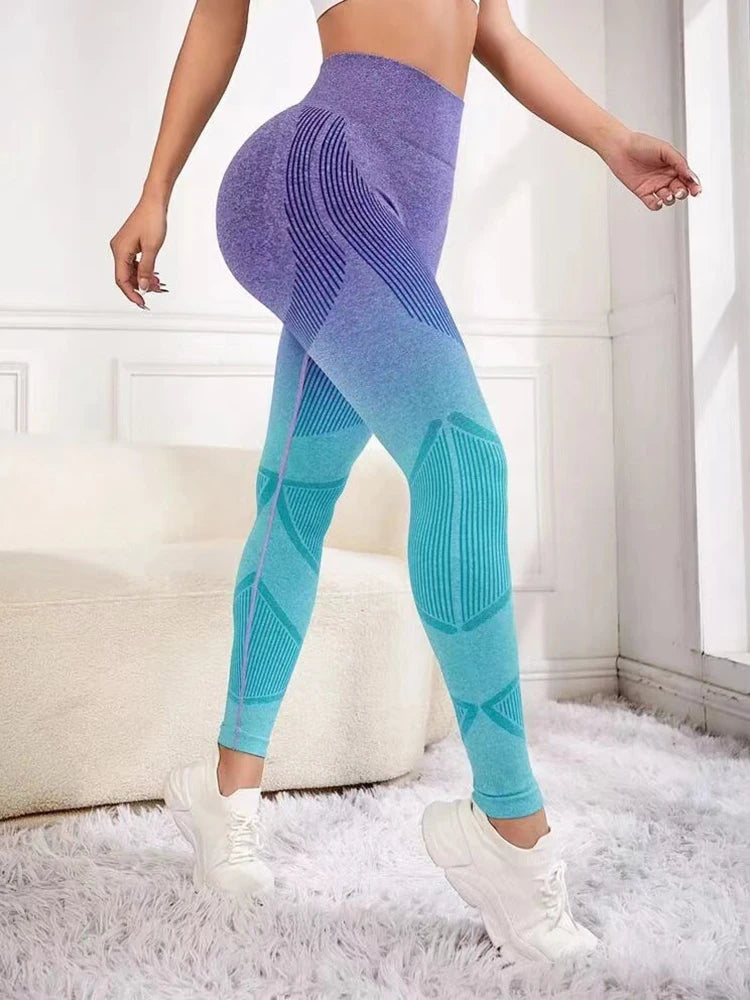 Seamless Push Up Leggings With Lift And Support