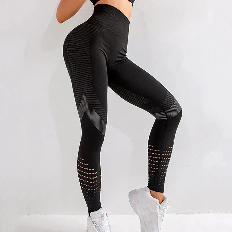 Breathable High Waist Seamless Leggings