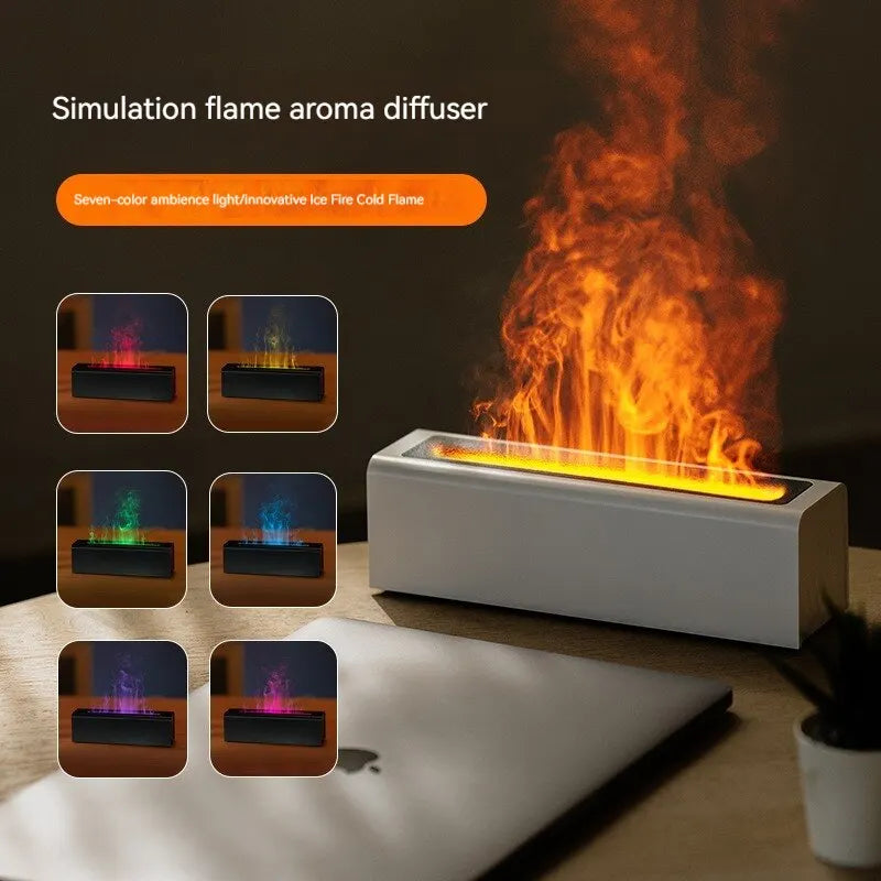 Simulation Flame Diffuser