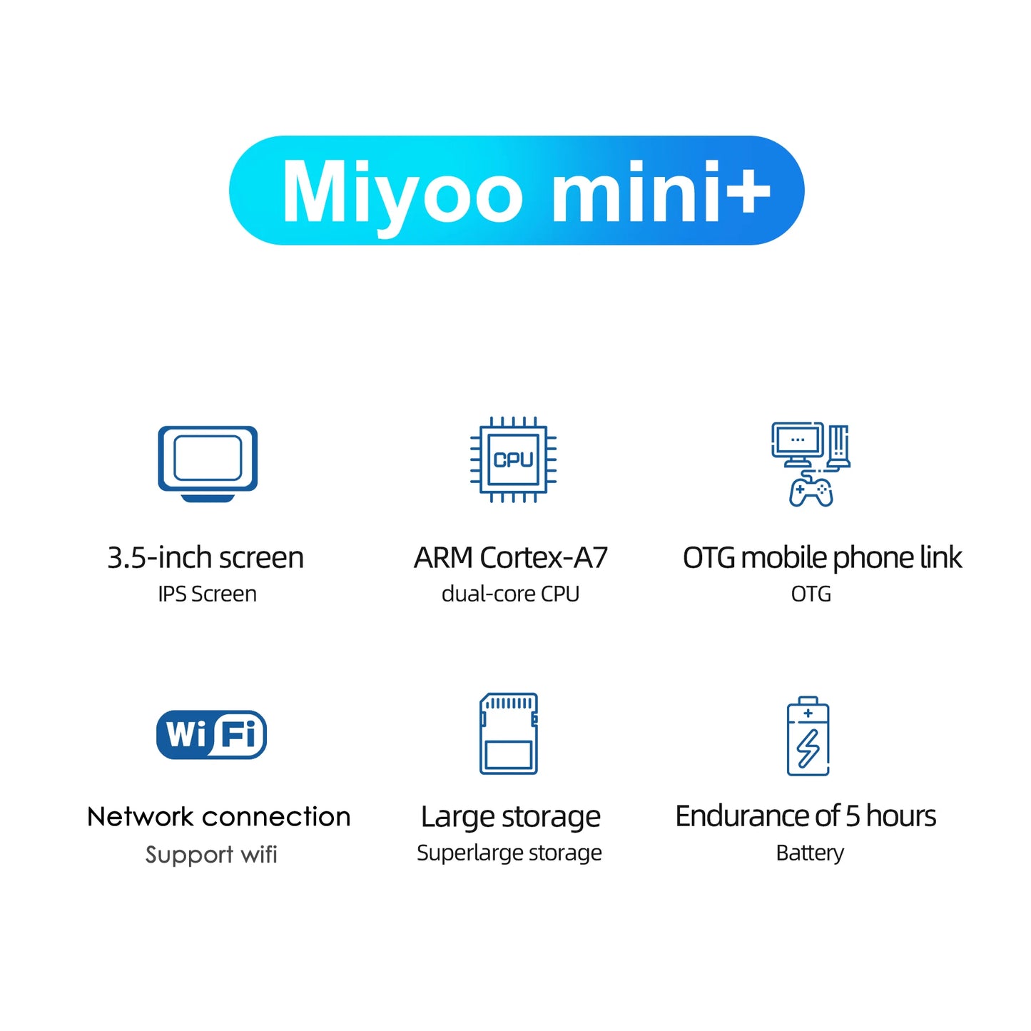 وحدة التحكم المحمولة MIYOO Mini Plus Retro