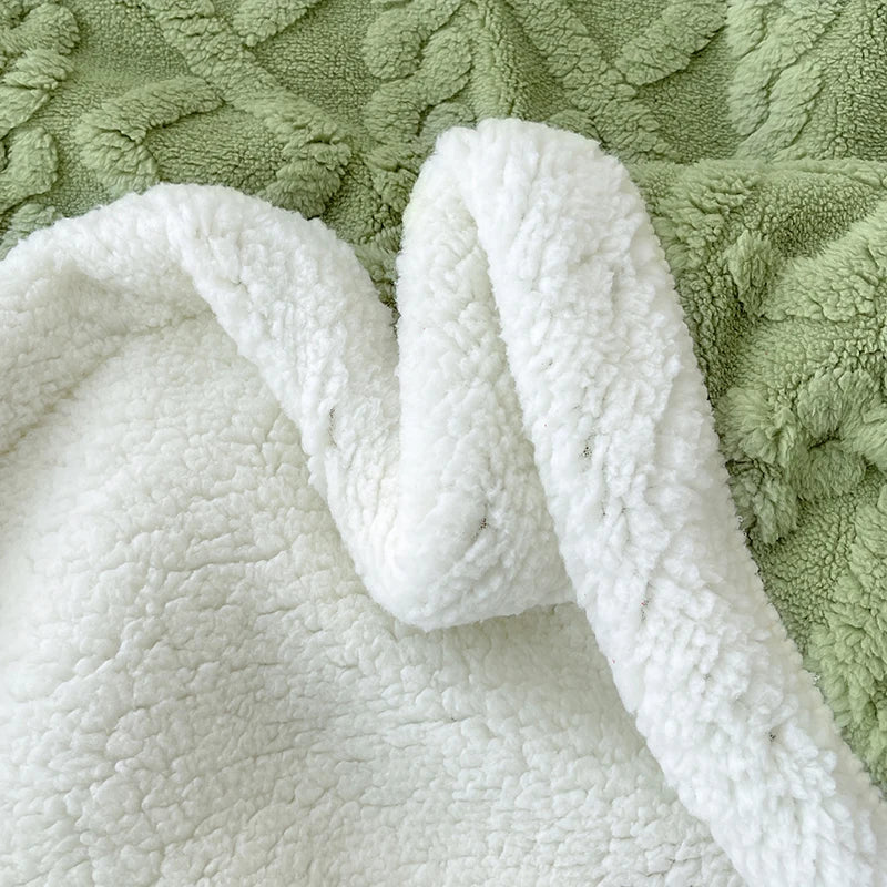 Double Thickened  Super Soft Cozy Blankets