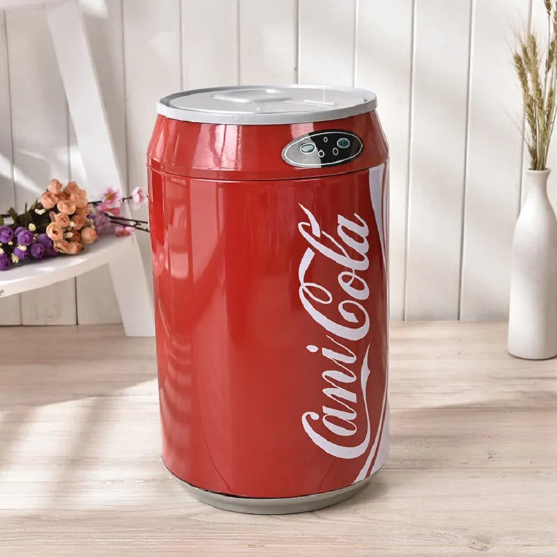 "Cola" Can Electronic Trash Can