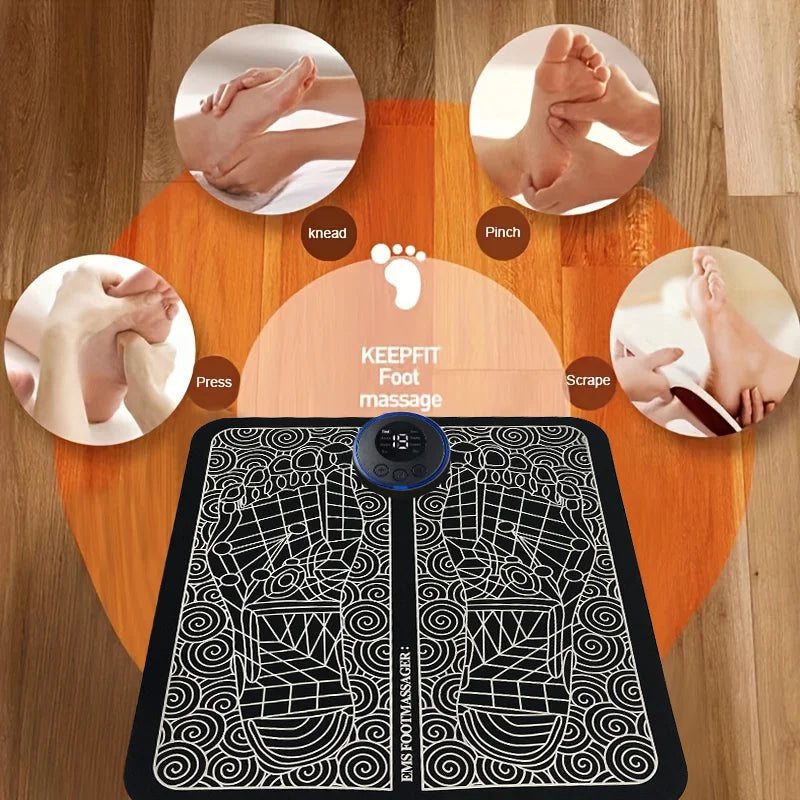 Relaxing Electric Foot Massage Mat