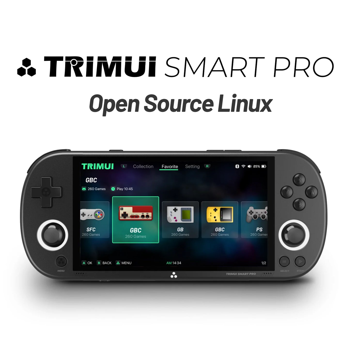 وحدة تحكم الألعاب المحمولة Trimui Smart Pro