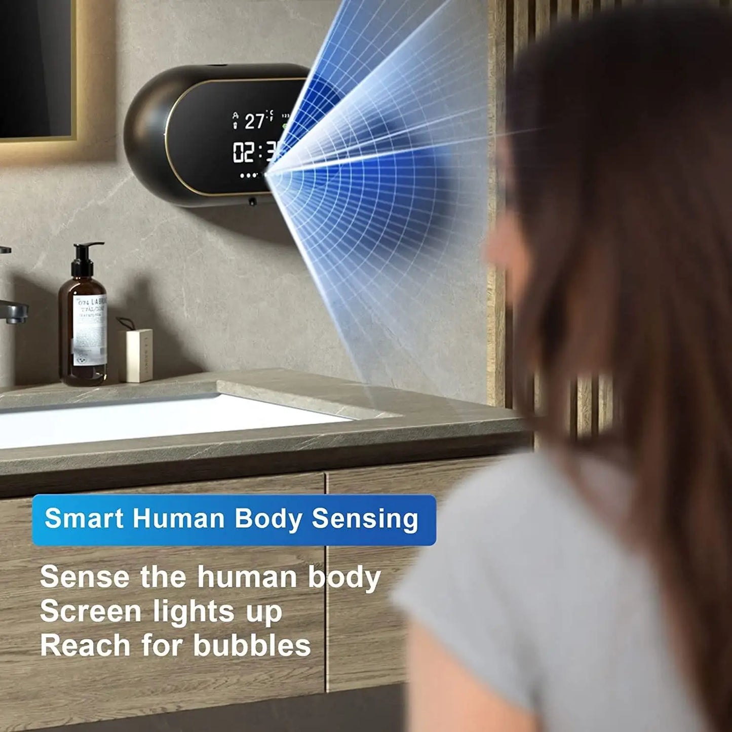 Digital Liquid Foam Soap Dispenser