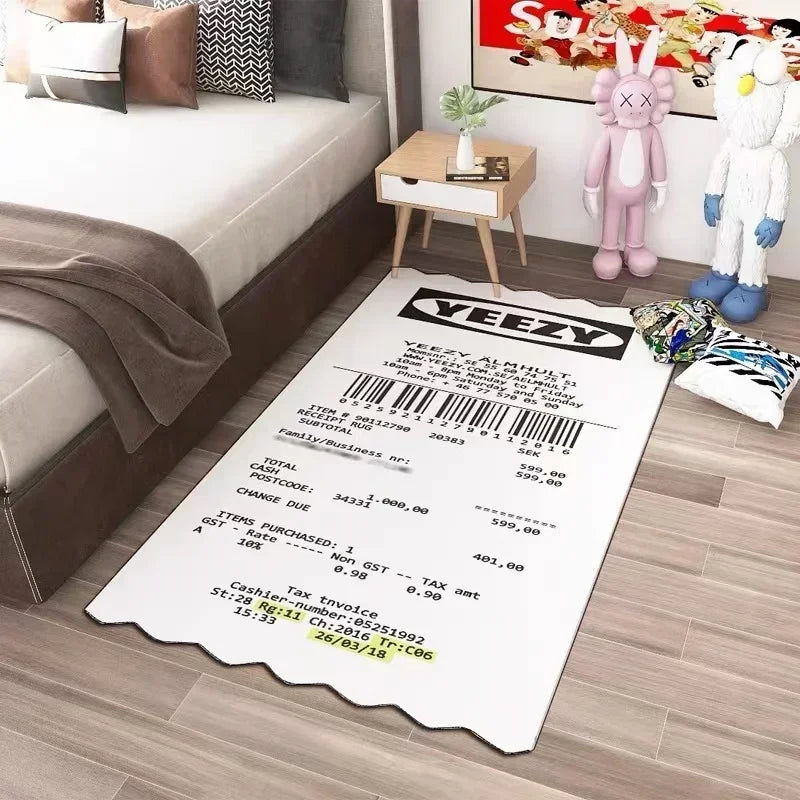 Receipt Rug