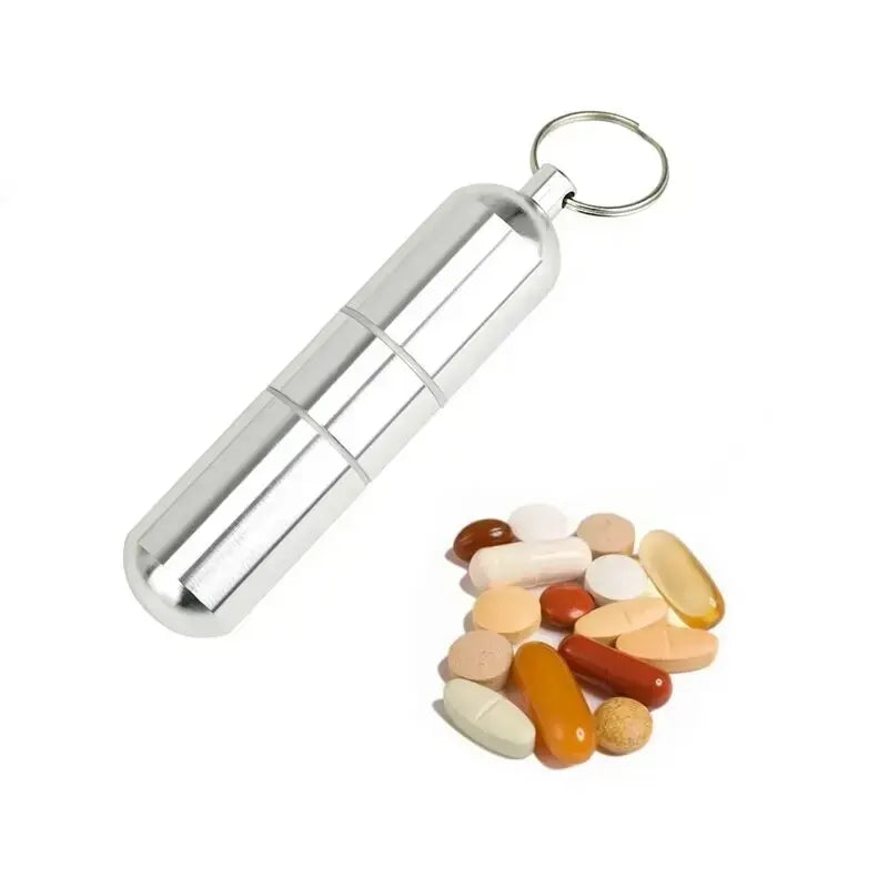 Key Chain Pill Holder