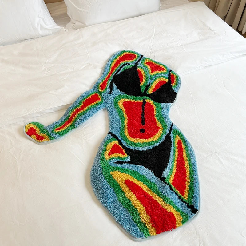 Thermo Bikini Girl Rug