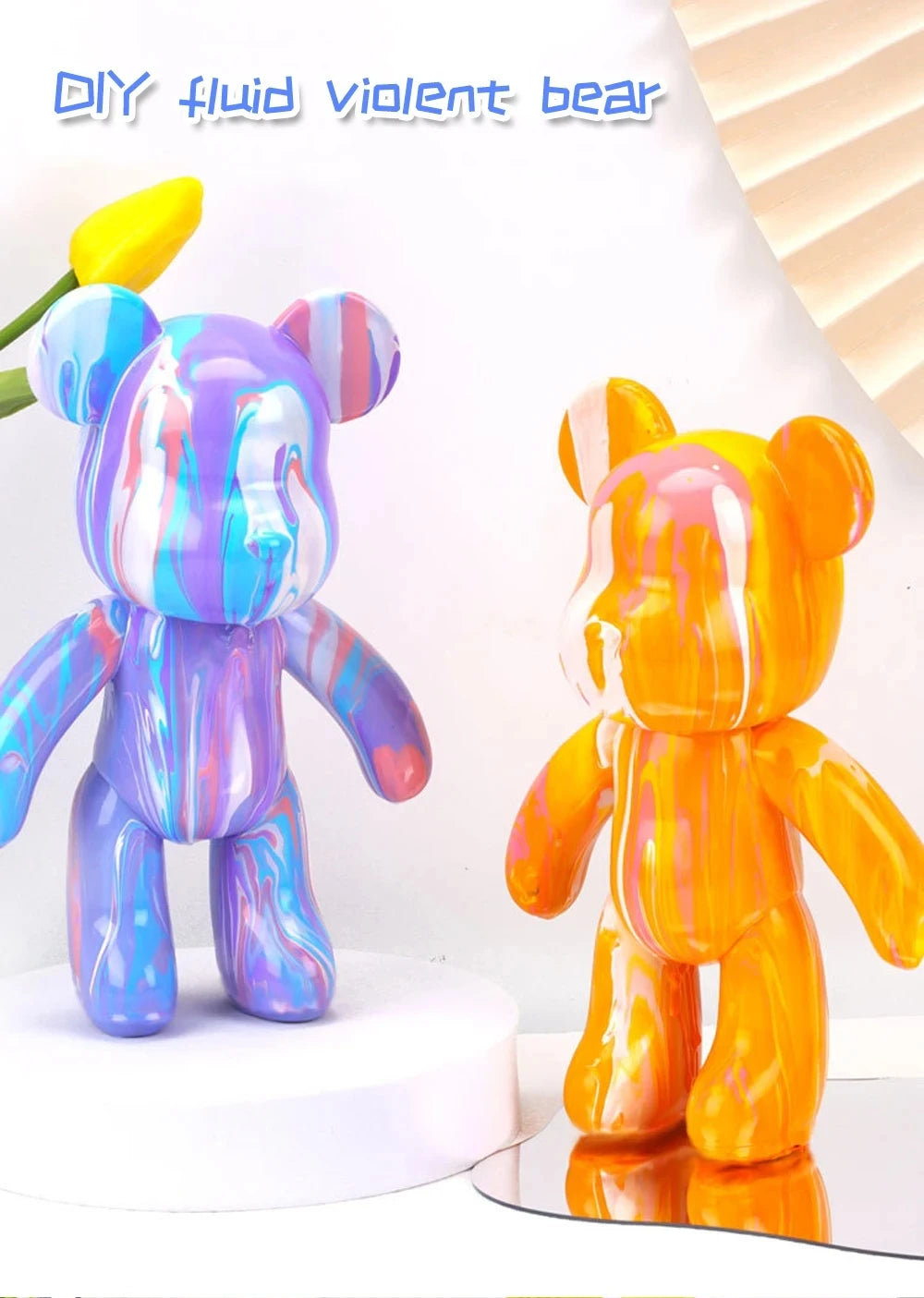 DIY Fluid Bear Sculpture