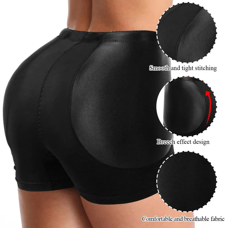 Shapewear Body Shaper Waist Trainer Hip Pads Control