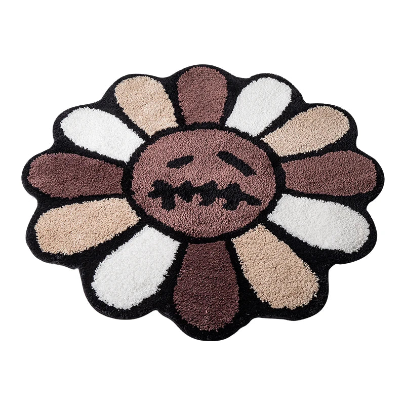 Stylish Flower Rug