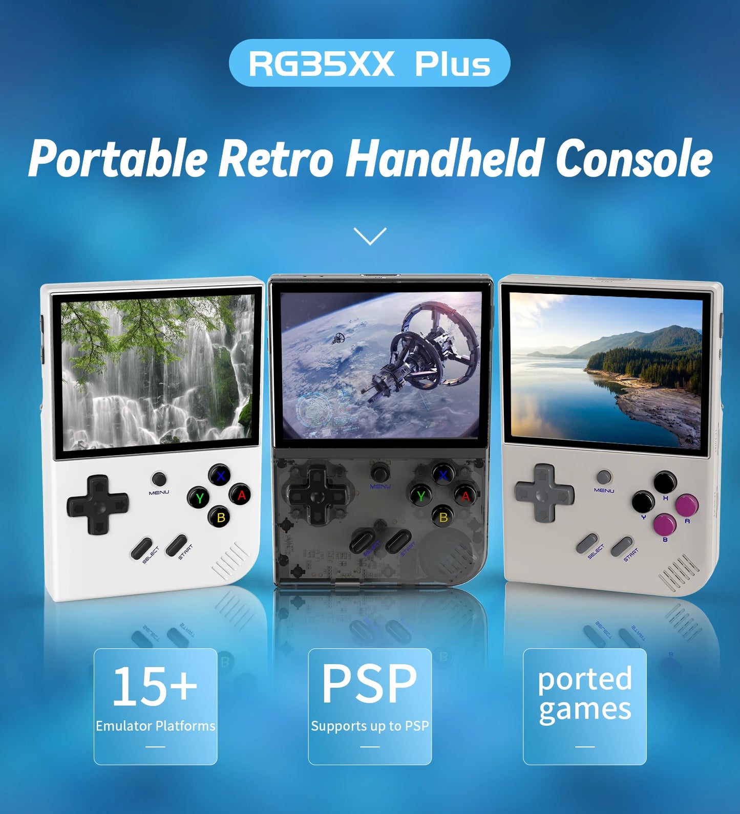 Anbernic RG35XX PLUS Handheld Game Console