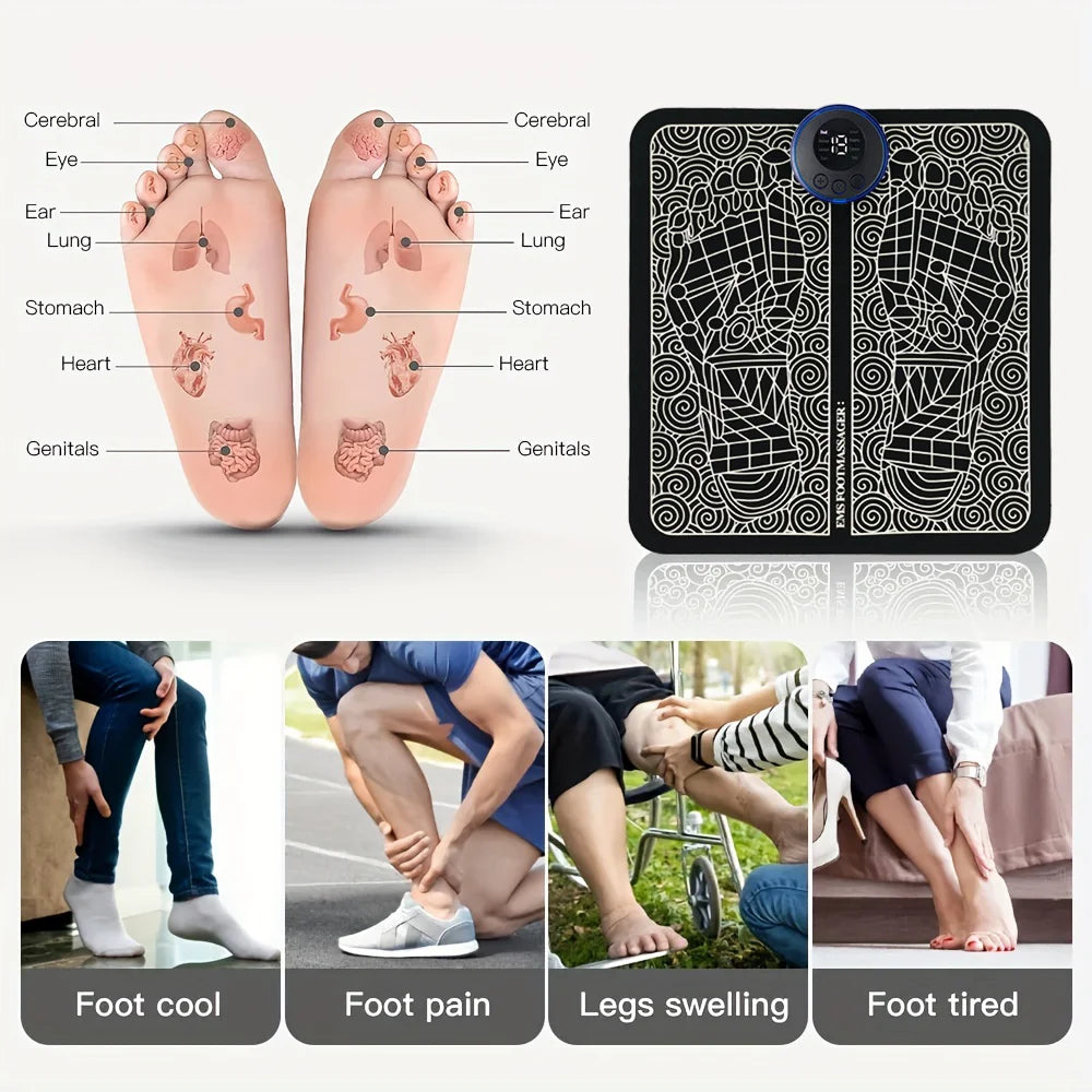 Relaxing Electric Foot Massage Mat