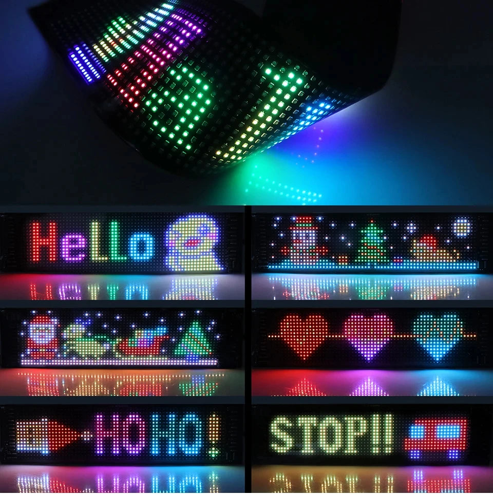 LED Matrix Pixel Panel With With Bluetooth APP