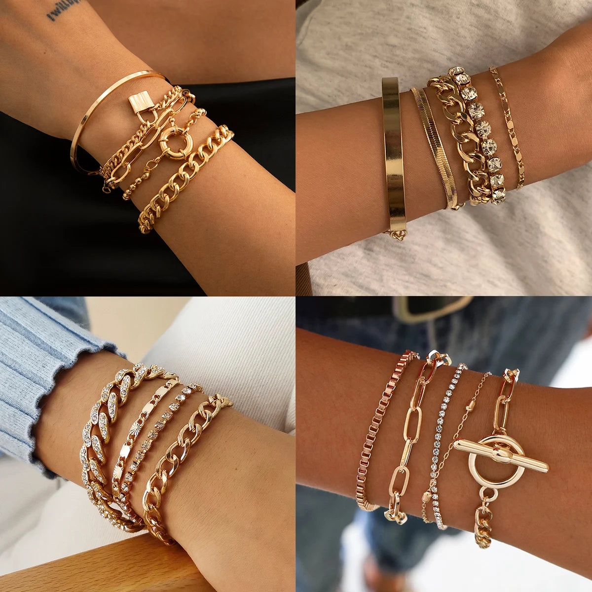 Chain Bracelet Sets