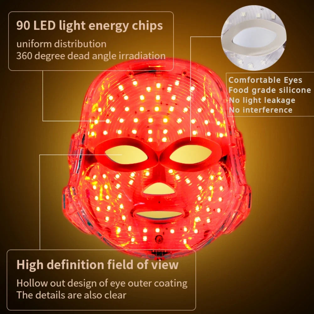 Red Light Therapy Photon Mask