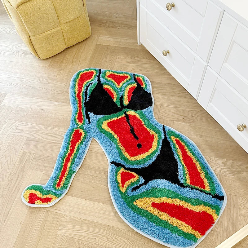 Thermo Bikini Girl Rug