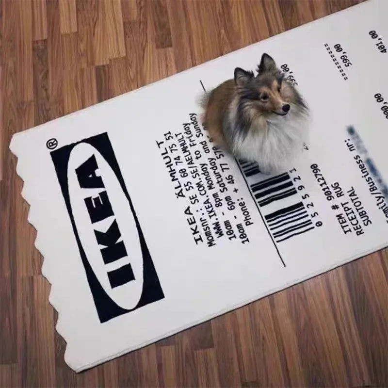 Receipt Rug